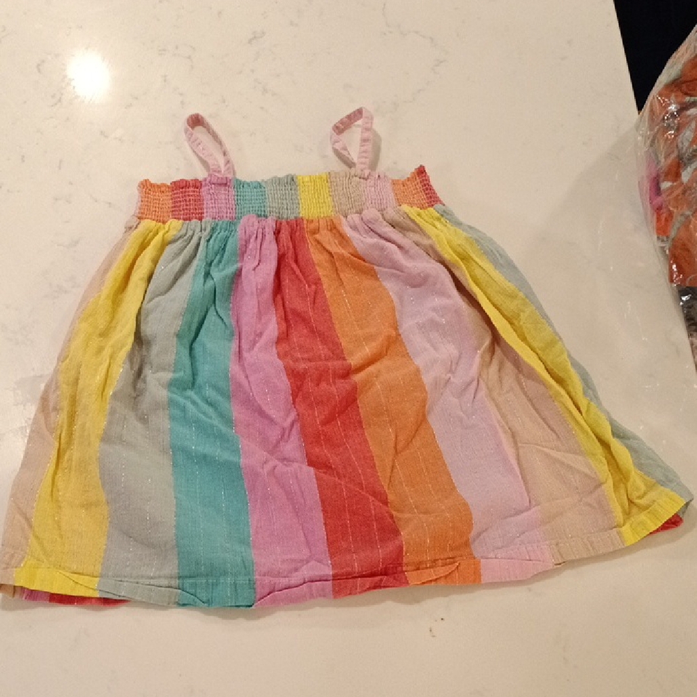 Colorful Striped Dress